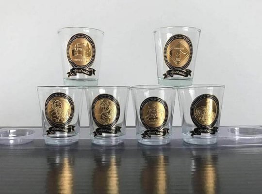 Australian Souvenir Drinking Shot Glasses
