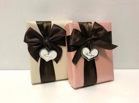 Beautiful Gift Boxes with Ribbon