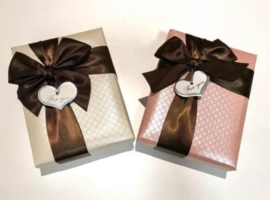 Beautiful Gift Boxes with Ribbon