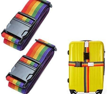 Multi-coloured Luggage Strap 2 m