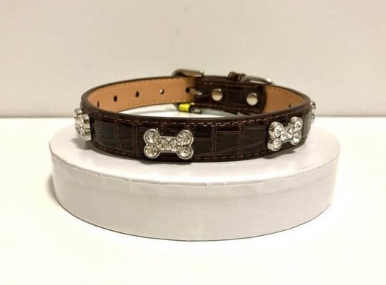 Luxury Dog Collar with Rhinestones