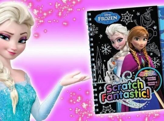 Scratch Fantastic Activity Book Frozen II