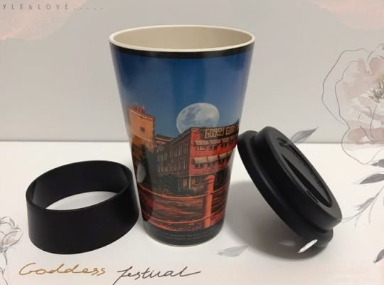 Reusable Coffee Cup with images of Gosford