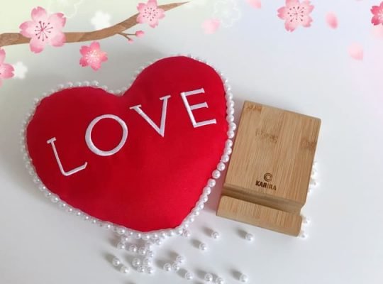 Heart Shape “Love” Cushion