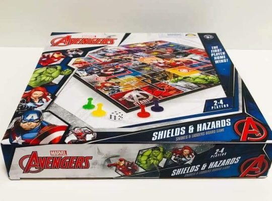 Marvel Avengers Snakes & Ladders Board Game