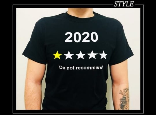 Stylish T-Shirt “2020/ Do not recommend”