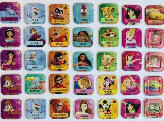 Woolworths Disney Words Tiles